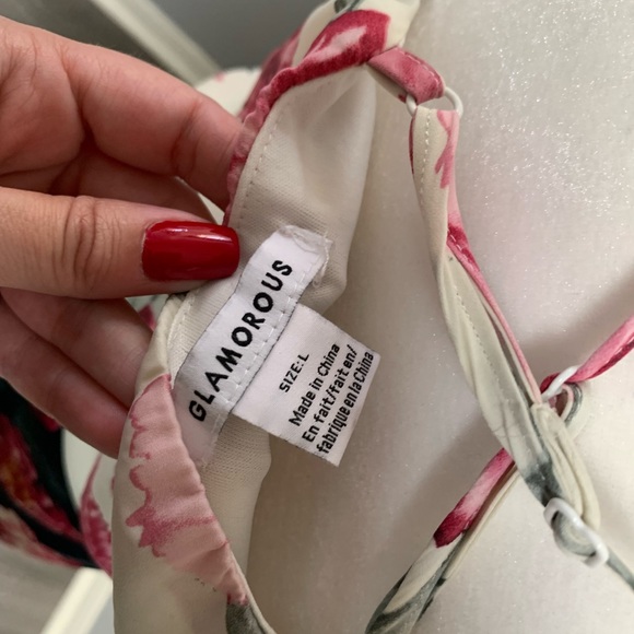 🌹Flower two toned dress🌹 - Picture 5 of 7